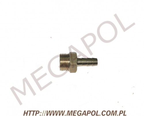 AKCESORIA - Pneumatyka ciś. -  - Zlaczka zaworu kulowego 1/2cala na wąż 10mm