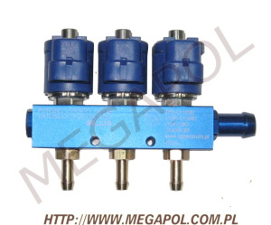 WTRYSKIWACZE - 3-cylindrowe - Hercules Blue AGC 2ohm(E9)67R011030 3cylindry
